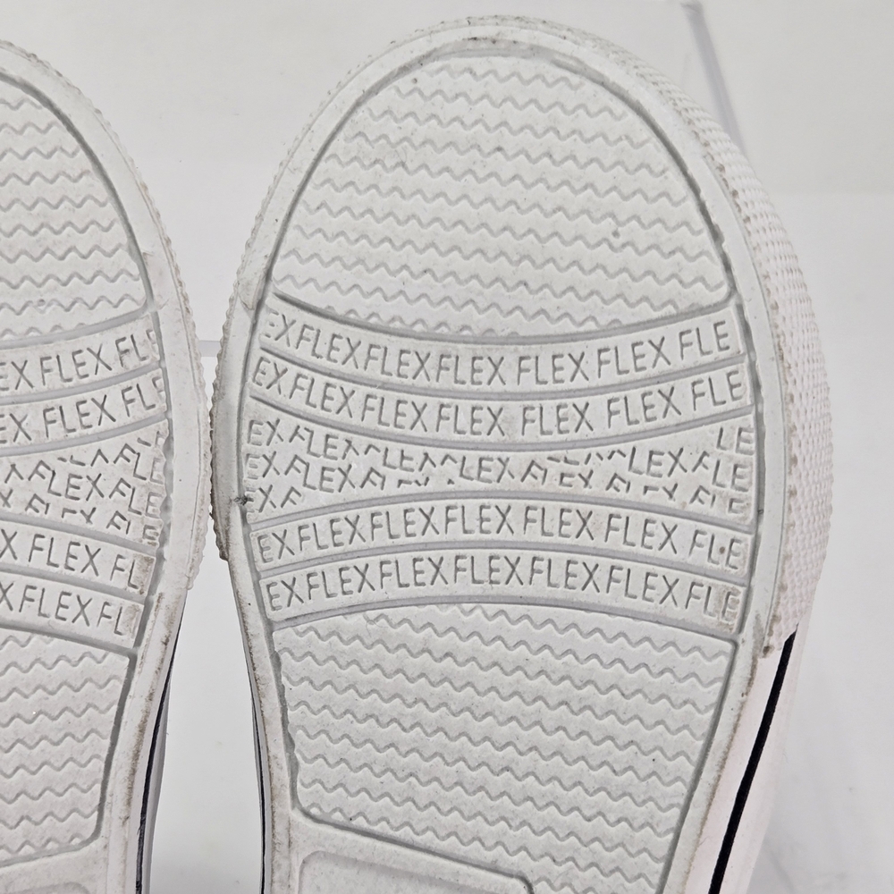 Carter's Damon Slip-On Canvas Sneakers - Navy with Sports Print Size C9 Toddler - Picture 10 of 12